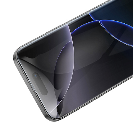Защитное стекло для iPhone 16 Pro Max, G777, HOCO, anti-static, черное