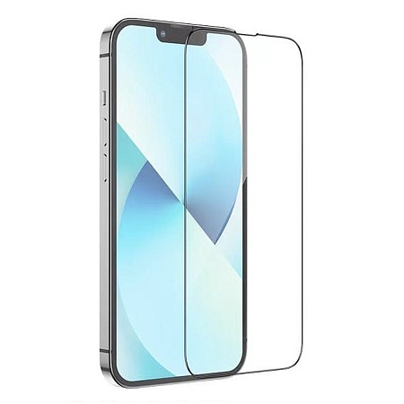 Защитное стекло на iPhone 13 mini (5.4) A27, HOCO, Full-screen anti-static dust-free, черное
