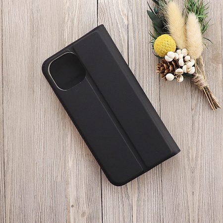 Чехол-книжка для iPhone 14, X-CASE, боковой, черный