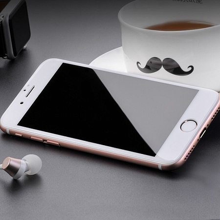 Защитное стекло для iPhone 7/8/SE (2020) (G5), HOCO, Full screen silk screen HD tempered , белое