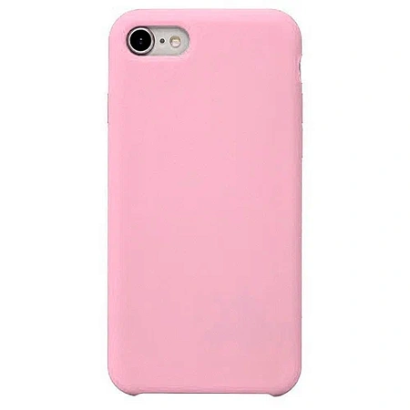 Чехол-накладка для iPhone 7/8/SE (2020), Leather Case, розовый
