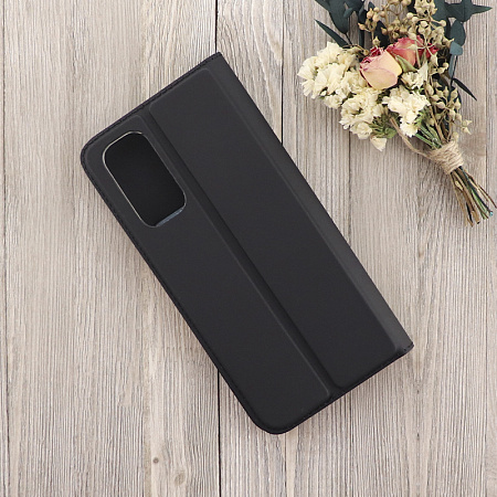 Чехол-книжка для Xiaomi Redmi Note 11 (4G)/Note 11 NFC Global/Note 11S NFC, X-CASE, боковой, черный
