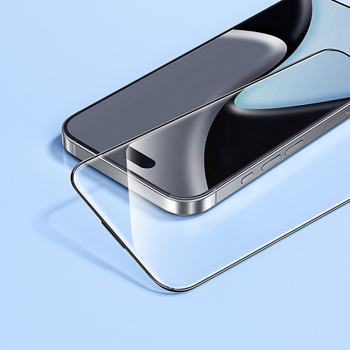Защитное стекло для iPhone 16 Pro/17, A40, HOCO, прозрачность 95%, тонкая рамка