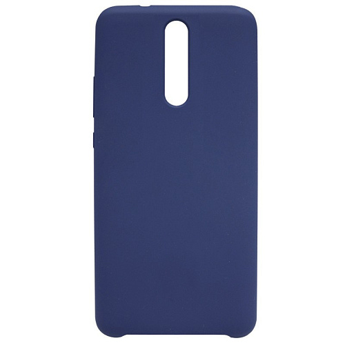 Чехол силиконовый для Xiaomi Redmi K20/K20 Pro/Mi 9T, Silicone case, синий