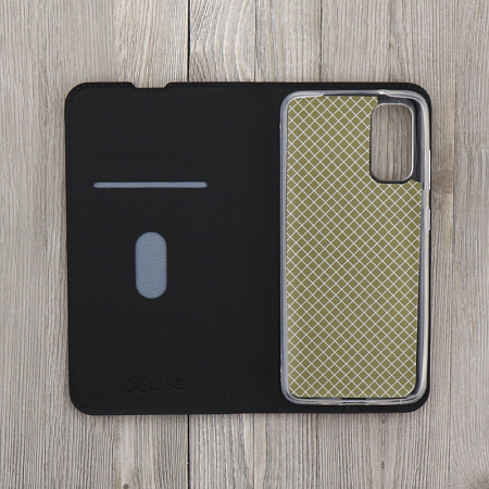 Чехол-книжка для Samsung Galaxy S20/S11E, X-CASE, боковой, черный