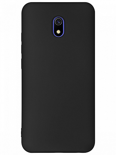 Чехол силиконовый для Xiaomi Redmi 8A, черный