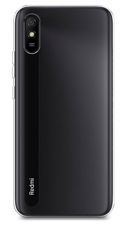 Чехол силиконовый для Xiaomi Redmi 9A, X-CASE, прозрачный
