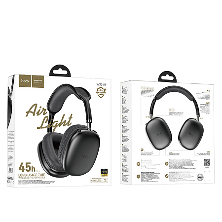 Беспроводные наушники W35 Air, HOCO, черные