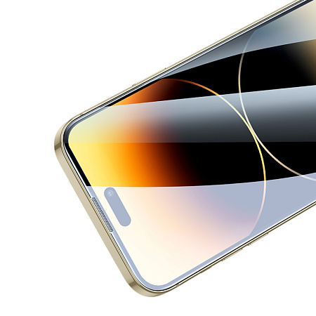 Защитное стекло на iPhone 14 Pro Max, REMAX, GL-27, черное