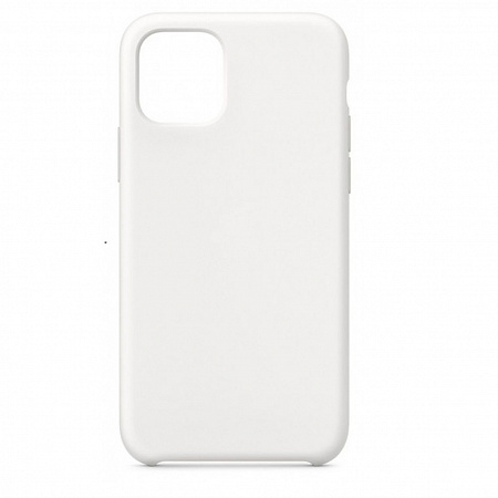 Чехол - накладка для iPhone 11 Pro Max, Silicon Case, белый
