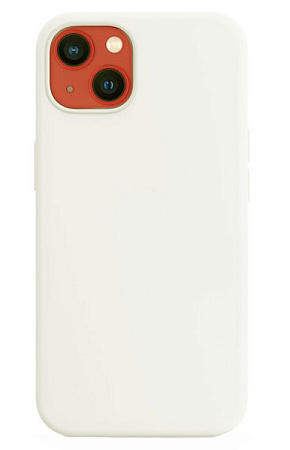 Чехол-накладка для iPhone 14, Silicon Case, без лого, слоновая кость
