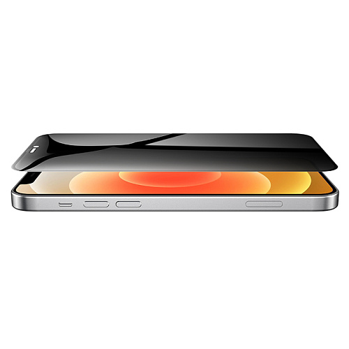 Защитное стекло на iPhone 12 (6.1)/12 Pro (6.1) A777 Plus, HOCO, антишпионское, черное