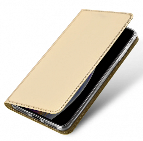 Чехол-книжка для iPhone 11 Pro, DU DU, боковой, золотой