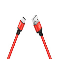 USB Кабель Type-C, HOCO, X14, красный