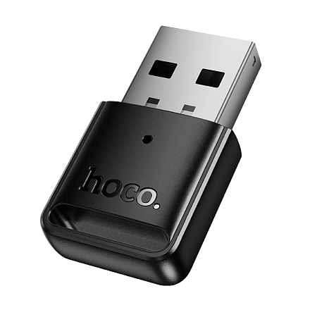 USB Bluetooth адаптер, UA42, HOCO, Bluetooth версия: 5.4, черный