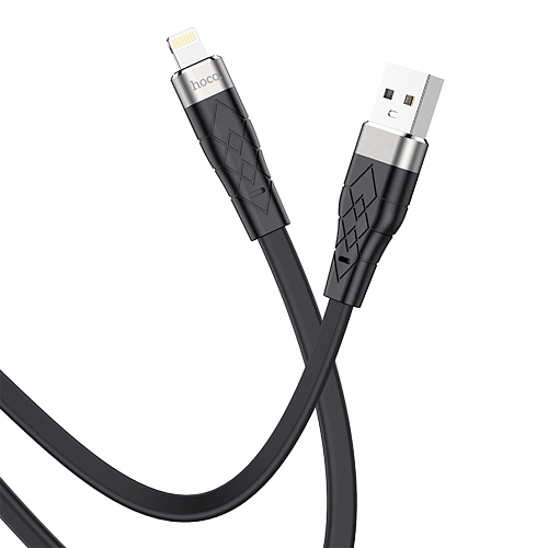 USB дата кабель Lightning, HOCO, X53, черный