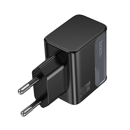 Сетевое зарядное устройство, 1 PD 30W (CS72A), HOCO, цвет черный