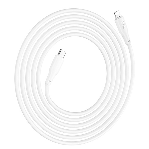 Кабель Lightning to Type-C (PD), HOCO, X93, 2м, 20W, белый
