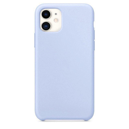 Чехол-накладка для iPhone 11 Pro, Silicon Case, голубой