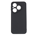 Чехол силиконовый для Huawei Pura 80, с микрофиброй внутри, с защитой камеры, X-CASE, черный