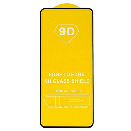 Защитное стекло на Oppo A78 (4G), 9D, черный, X-CASE