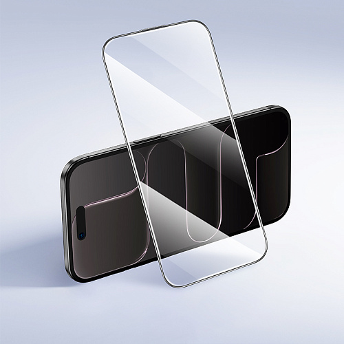 Защитное стекло для iPhone 17 Air, G14, HOCO, Guardian shield series full-screen HD tempered glass, черное