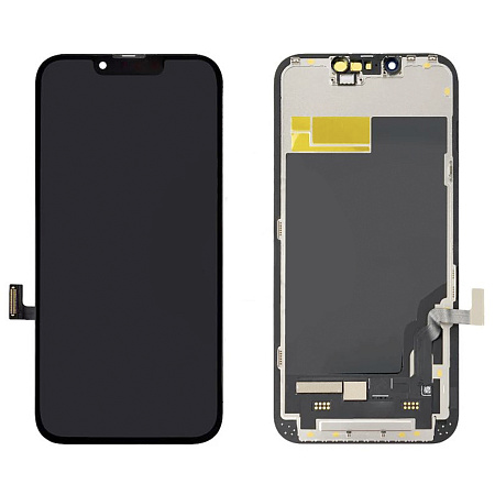 Дисплей iPhone 13 в сборе с тачскрином (черный), LCD INCELL GC