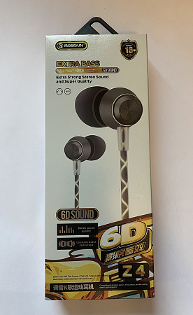 Наушники Mosidun Z4, черные с синим