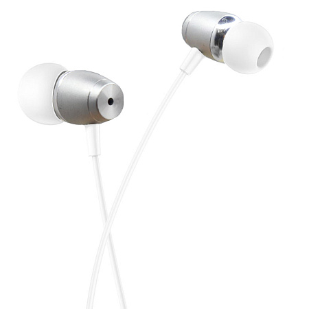 Наушники Mosidun Z6, белые с серебряным