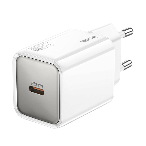 Сетевое зарядное устройство, 1 PD 30W (N47), HOCO, белый