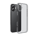 Чехол силиконовый для iPhone 16 Plus, Light series TPU, HOCO, черный