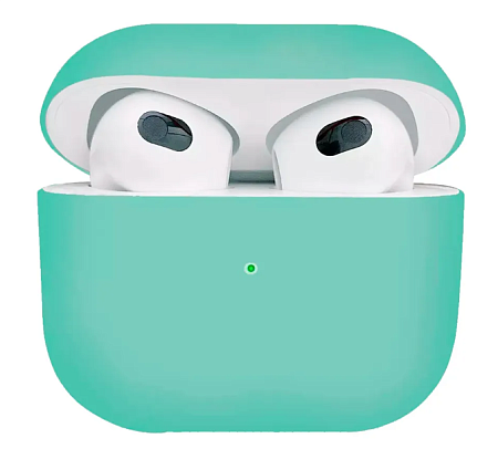 Чехол силиконовый для Airpods 3 case, X-CASE, бирюзовый