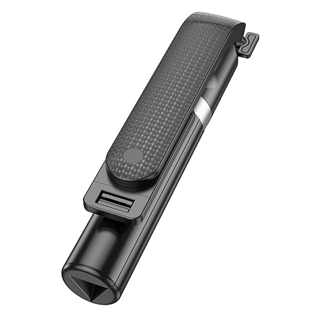 Селфи K20, HOCO, беспроводной трипод с пультом, черный