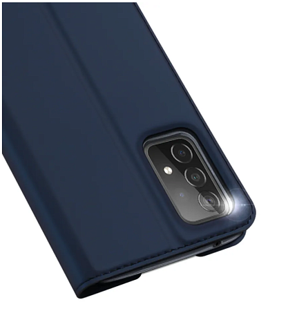 Чехол-книжка для Samsung Galaxy A52 (4G/5G)/A52S, DU DU, боковой, синий