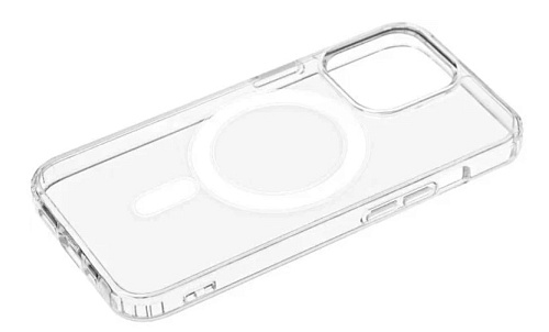 Чехол силиконовый для iPhone 13 Pro Max (6.7), Магнитный (MagSafe), X-CASE, прозрачный