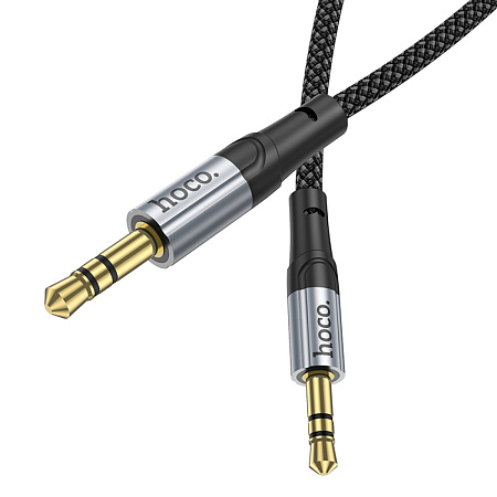 AUX Audio кабель 3,5 мм, UPA26, HOCO, черный