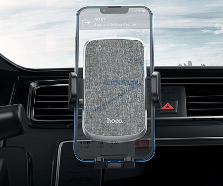 Держатель автомобильный на решетку, CA94, HOCO, черный