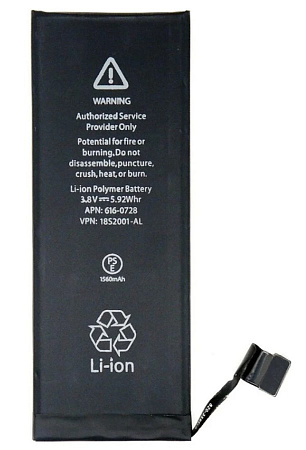 Аккумулятор для iPhone 5S/5C, EURO