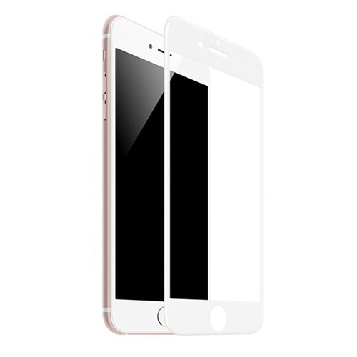 Защитное стекло для iPhone 6 Plus/6S Plus (A11), HOCO, Narrow Edges 3D, белое