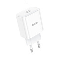 Сетевое зарядное устройство, 1 PD 30W (C76A Pro), HOCO, белый