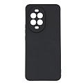 Чехол силиконовый для Huawei Nova 13 Pro, с микрофиброй внутри, с защитой камеры, X-CASE, черный