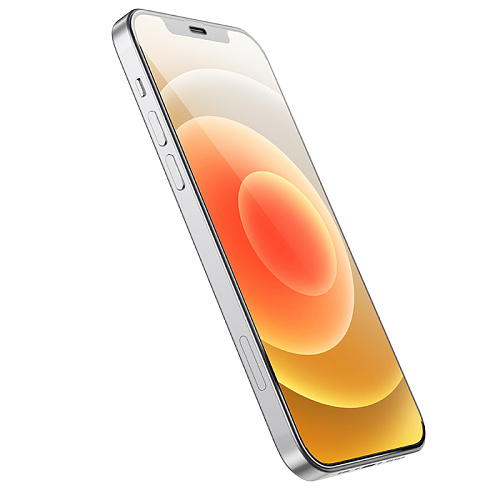 Защитное стекло на iPhone 12 (6.1)/12 Pro (6.1) G12, HOCO, Full screen HD 5D large arc tempered glass, черное