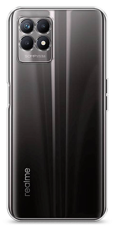 Чехол силиконовый для Realme 8i, X-CASE, прозрачный