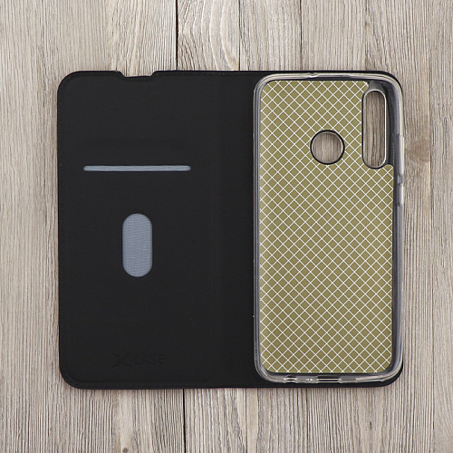 Чехол-книжка для Huawei P30 LITE/Nova 4e/honor 20S/P30 LITE NEW Edition/P30 LITE 2020, X-CASE, боковой, черный