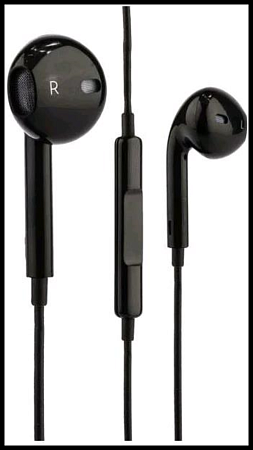 Проводные наушники M1 Pro, Type-C, HOCO, вакуумные с микрофоном, черные