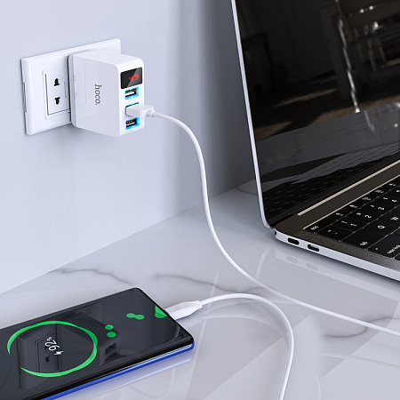 USB Кабель Micro, HOCO, X1, (2 штуки в упаковке), белый