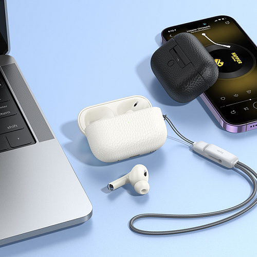 Беспроводные наушники EQ9 Plus, HOCO, вакуумные, молочно-белый