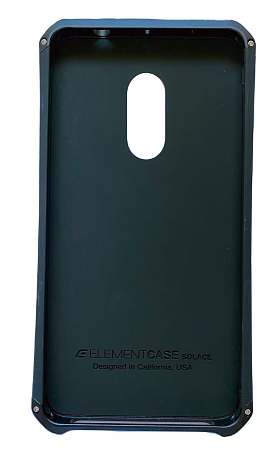 Чехол - накладка для Xiaomi Redmi Note 4, Element Сase, противоударный, черный