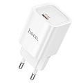 Сетевое зарядное устройство, 1 PD 30W (C148A), HOCO, мини, белый