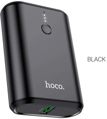 Универсальный Доп. Аккумулятор 10000mAh, Q3, HOCO, 1 PD 20W, черный